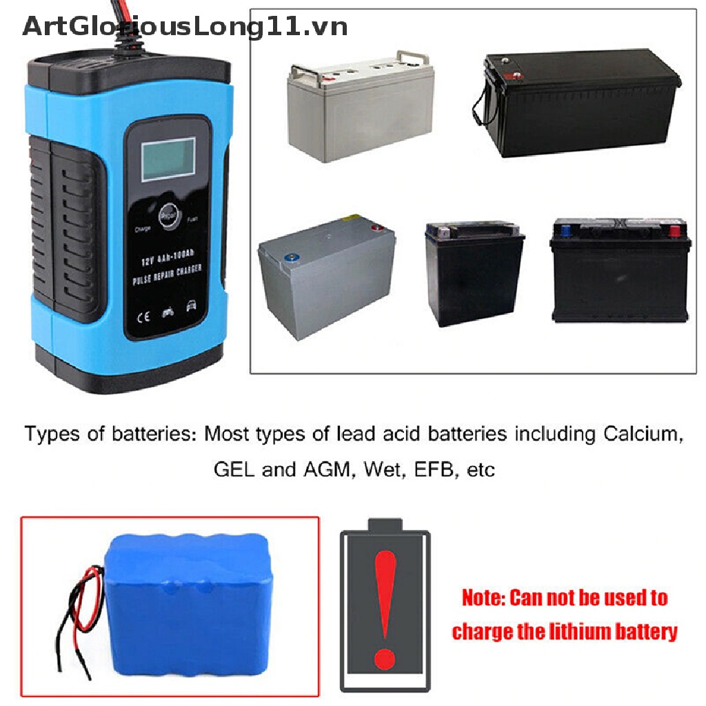 Sạc Dự Phòng Artgeong 12V Tự Động Thông Minh Cho Xe Hơi