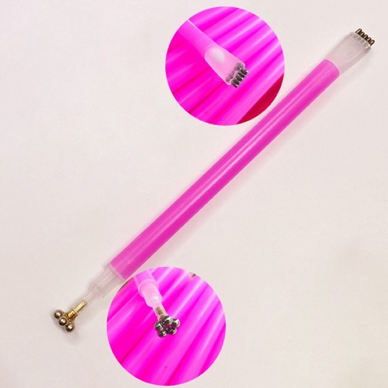 Cây nam châm 2 đầu hơ sơn gel mắt mèo chuyên dụng cho dân làm móng , nam châm vuông, nam châm trụ, nam châm hoa