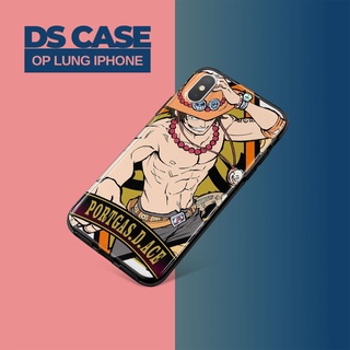 Ốp Lưng One Piece Ace cho Iphone 5 6 7 8 Plus 11 12 Pro Max X Xr TOPPOD00216