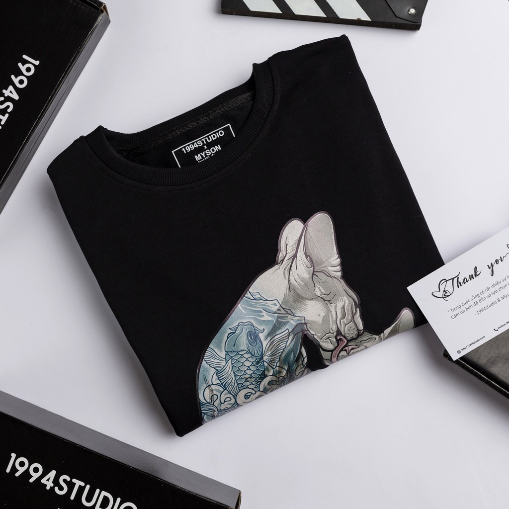 Áo Sweater BARBOSSA Sphynx Dáng Unisex - 1994 Studio | BigBuy360 - bigbuy360.vn