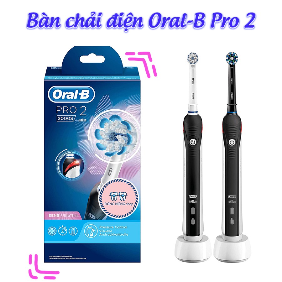 Bàn chải điện Oral -B Pro 2 2000 - 2000s