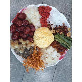 Chè Dưỡng Nhan Tuyết Yến Thượng Hạng 12- 13 loại nguyên liệu tự nhiên, đẹp da, đẹp dáng