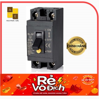 Cầu dao chống giật chống dòng rò điện 2 Pha RCCB 20A- 30A, dòng rò 30 mA ( CB cóc chống giật)