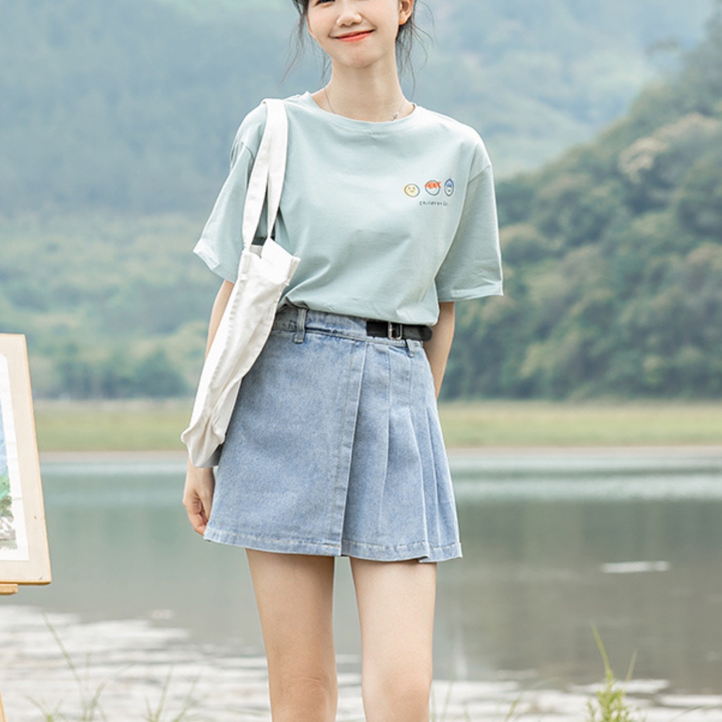 Áo Thun Nữ Children Go KENA Form Áo Đơn Giản Vải Cotton Mềm Mát - KAT-109 | BigBuy360 - bigbuy360.vn