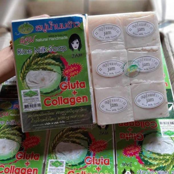1 lố soap cám gạo 12 soap
