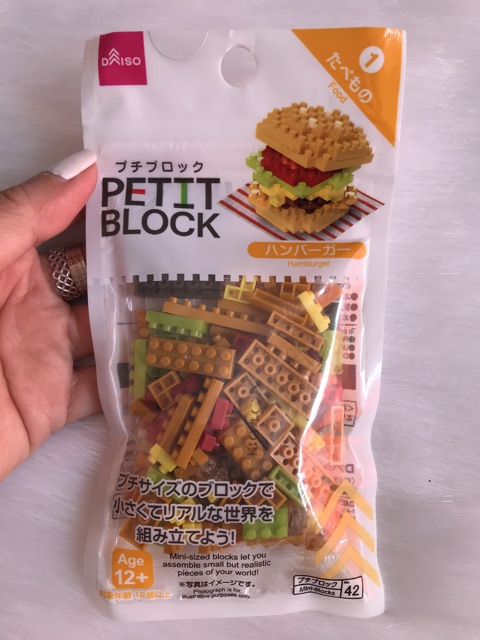 1- ĐỒ CHƠI KHỐI PETIT NHỎ DAISO - Mỹ