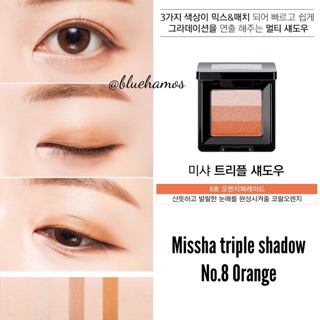 Phấn mắt Missha Triple eye shadow