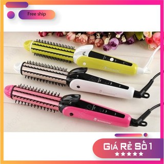 Máy Làm Tóc 3 Trong 1 NOVA (Uốn, Duỗi, Bấm) [HÀNG CHÍNH HÃNG]