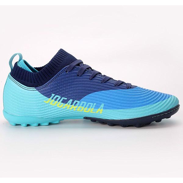 Giày đá bóng cỏ nhân tạo JOGARBOLA KOHA 2103 đế giày TF, cổ thun Flyknit, da Microfiber chống nước