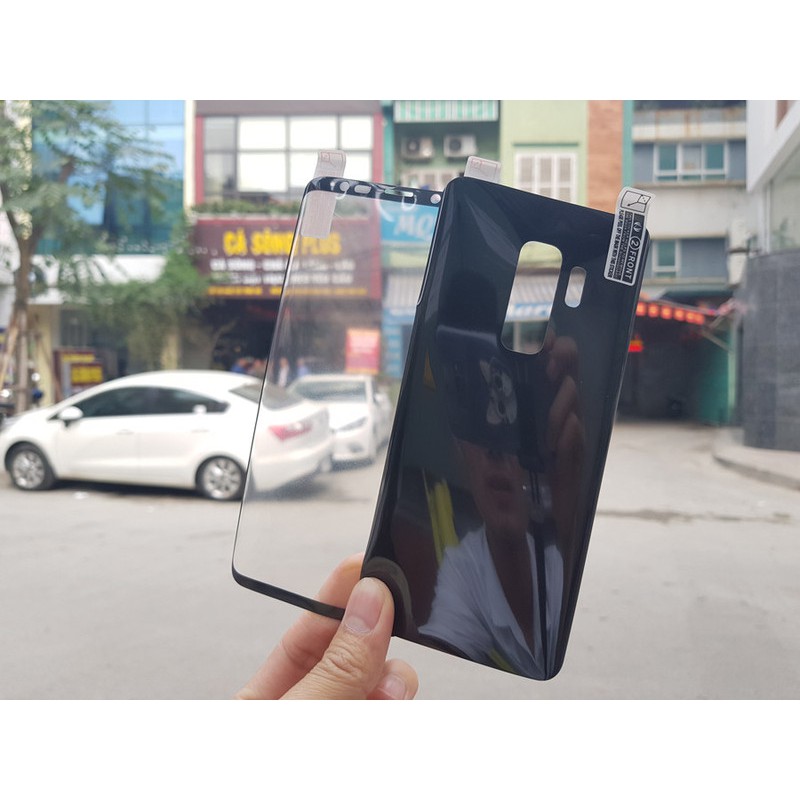 Miếng dán cường lực dẻo Film 3D full 2 mặt Sam Ssung Galaxy S9 - S9+