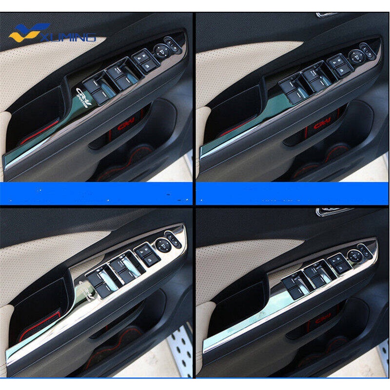 Khung Nâng Cửa Kính Bằng Thép Không Gỉ Cho Honda Crv 2012 2013 2014 2015 2016