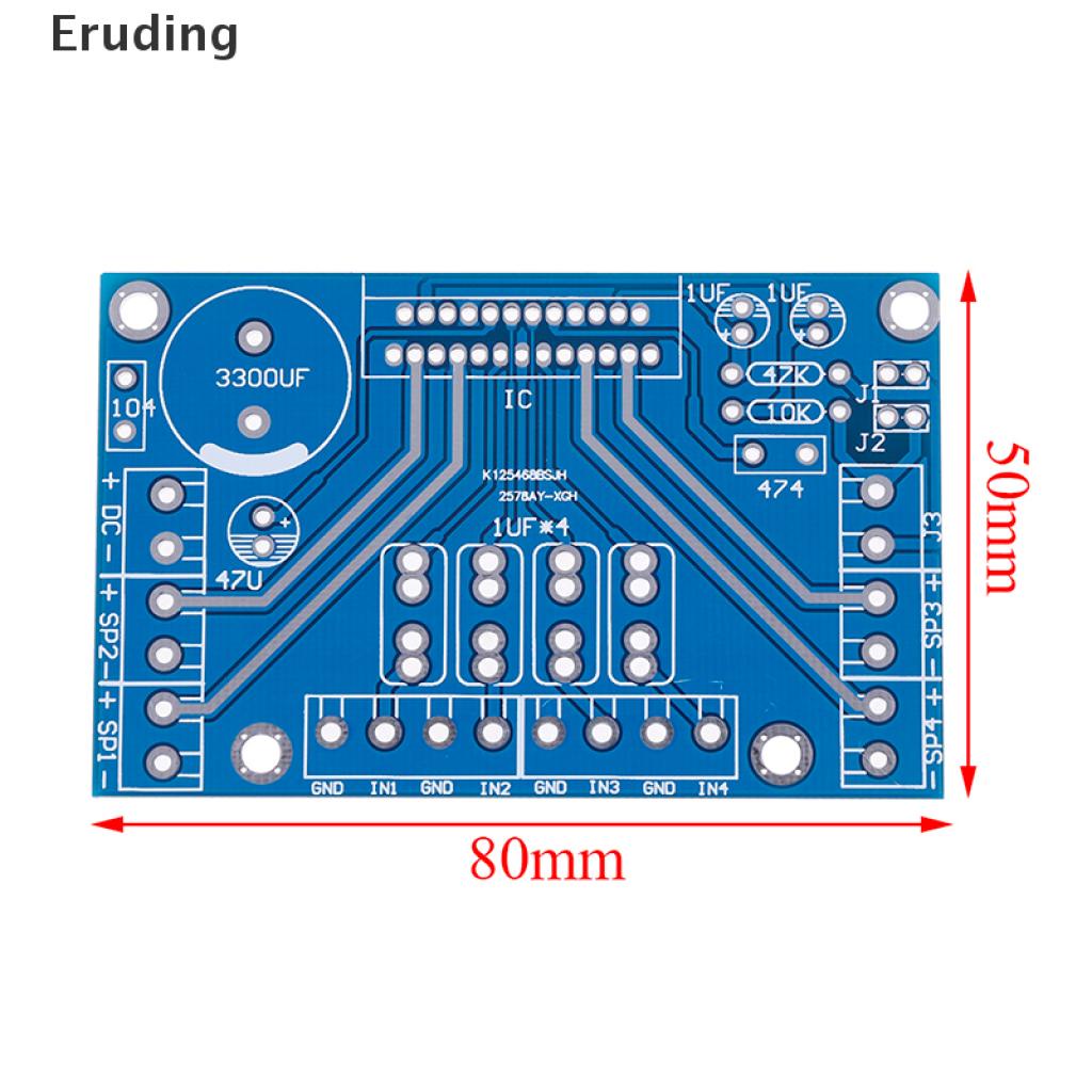 Bảng mạch trống TDA7388 DC 12V 4x41W Chuyên Dụng Cho Pc Pc