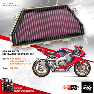 K&N HA-1017 LỌC GIÓ ĐỘ CHO HONDA CBR 1000 RR / SP / SP2