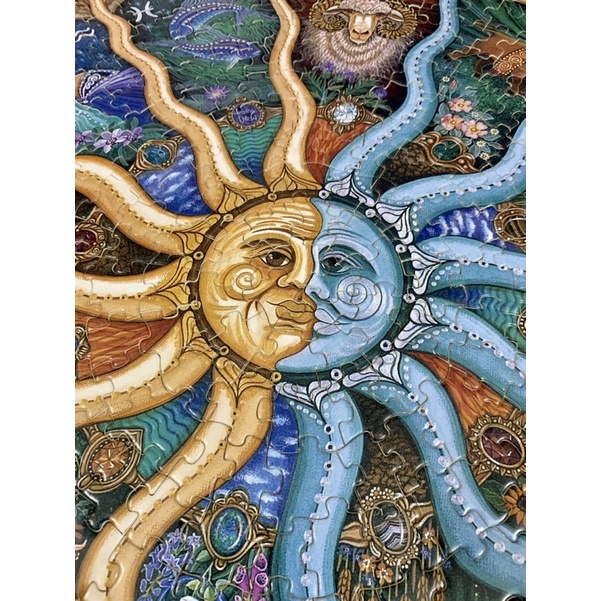 Bộ Tranh Ghép Hình 12 Cung Hoàng Đạo 500 Mảnh - Jigsaw Puzzle 500pcs