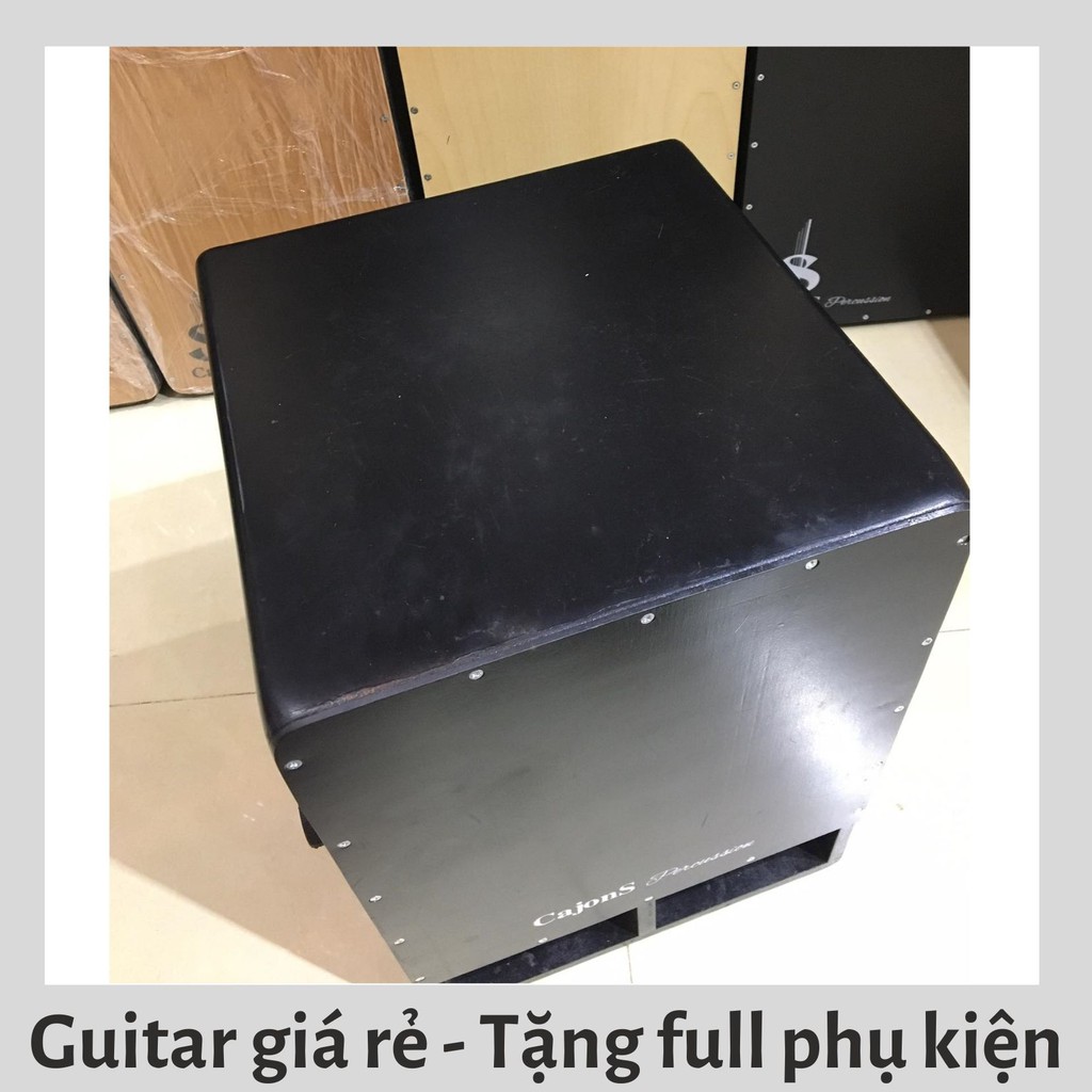 Trống cajon cao cấp mã PRO004 màu tối giá rẻ