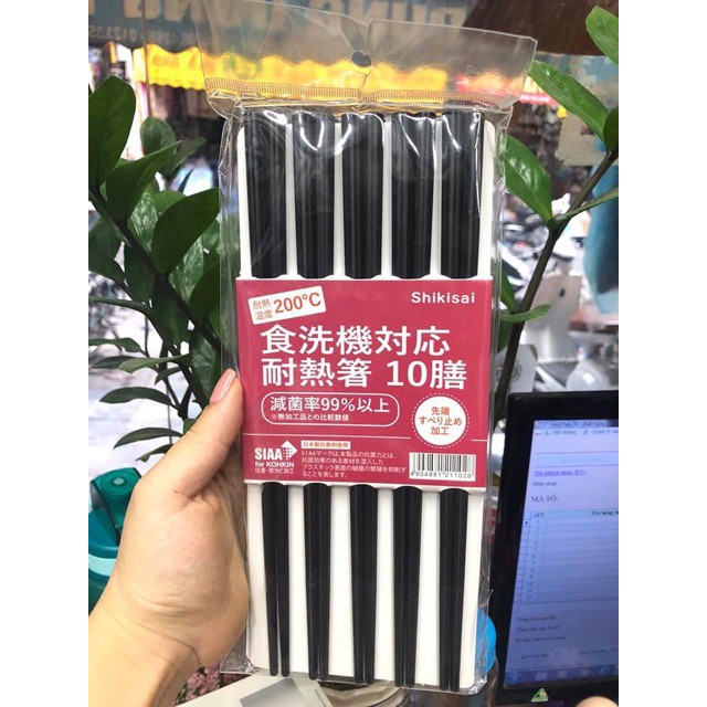 ( hàng loại 1) 10 ĐÔI Đũa kháng khuẩn nhật bản OHASHI