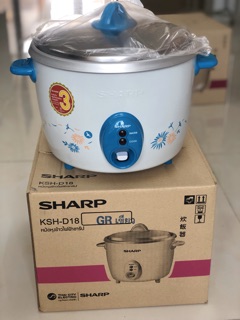 NỒI CƠM ĐIỆN SHARP 1.8L THÁI LAN KSH-D18 BẢO HÀNH 12 THÁNG