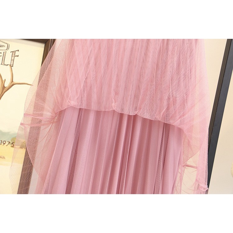 CV03568 - Chân váy ren xòe nữ hè cho người mập hàng nhập