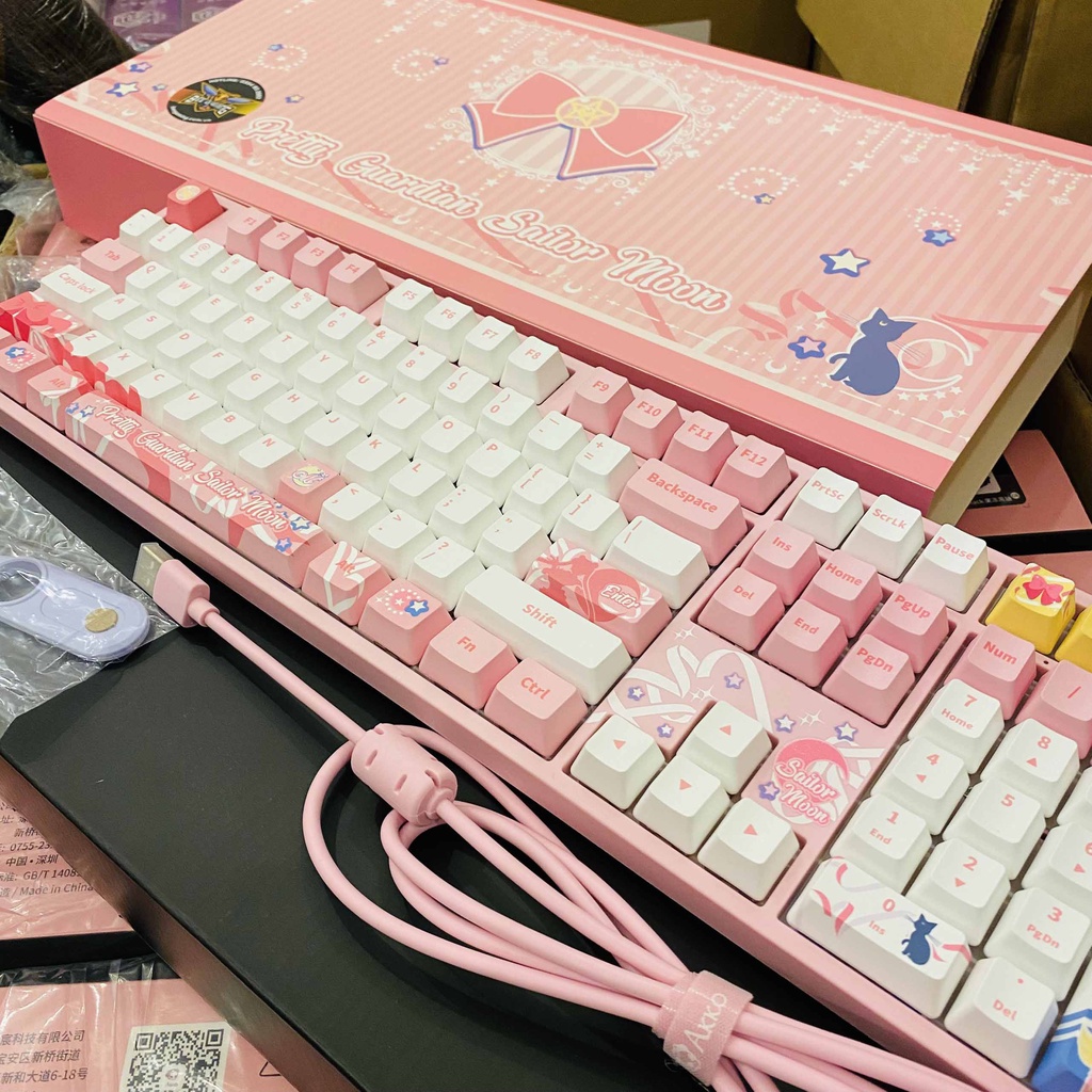 Bàn phím cơ AKKO 5108S Sailor Moon Crystal ( RGB / Foam tiêu âm / AKKO CS Jelly Switch )