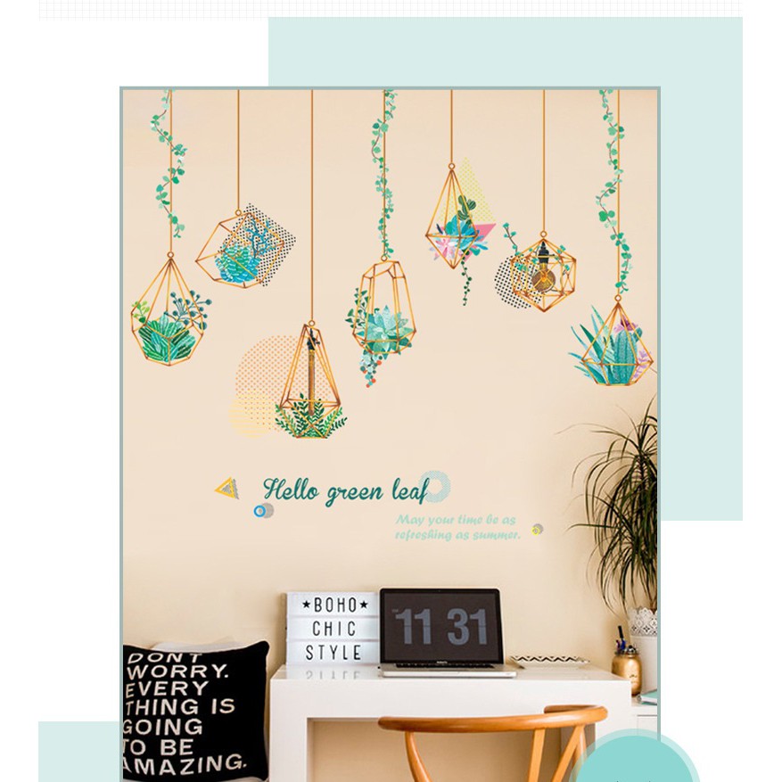 Decal dán tường Đèn treo A11 - Decal dán tường Hàn Quốc