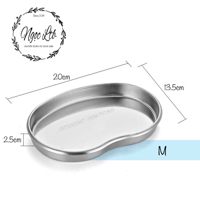 Khay hạt đậu inox, loại dày dặn