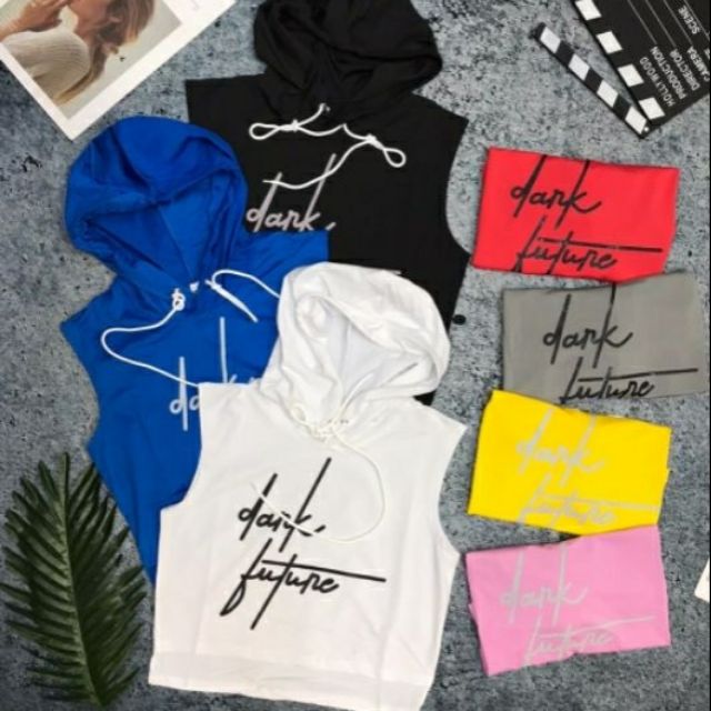 Áo ba lỗ có mũ coroptop siêu xinh ❤️
