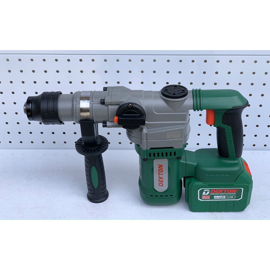 Máy khoan đục pin 21V Dekton M21-RH2702BL
