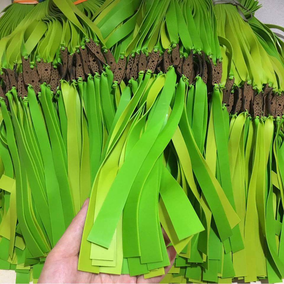 Combo 10 dây cao su 2 lớp 1.0mm cao cấp