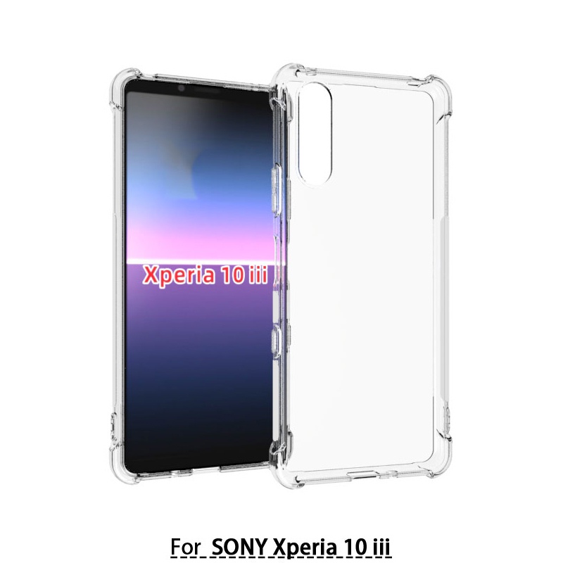 Bao Da Điện Thoại Trong Suốt Chống Sốc Cho sony xperia 1 5 10 ii iii sony xz2 xz3 xa2 ultra Ốp