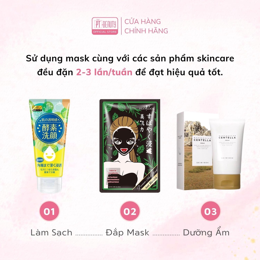 Mặt Nạ Sexylook Tràm Kiểm Soát Dầu Và Mụn