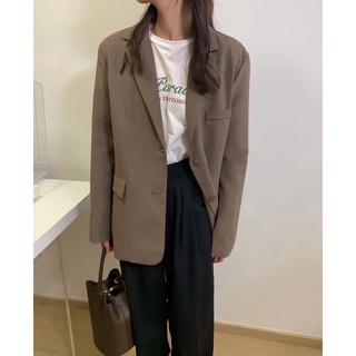 Áo blazer dáng suông basic 21811 cherrycoco