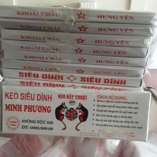 Combo 12 miếng keo dính chuột siêu dính