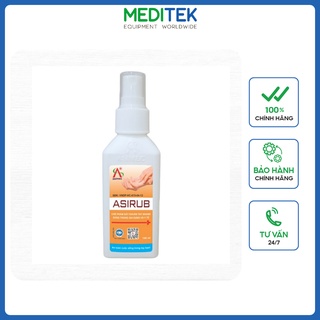 [Hàng chính hãng] Xịt sát khuẩn tay nhanh Asirub 100ml/chai tiện dụng