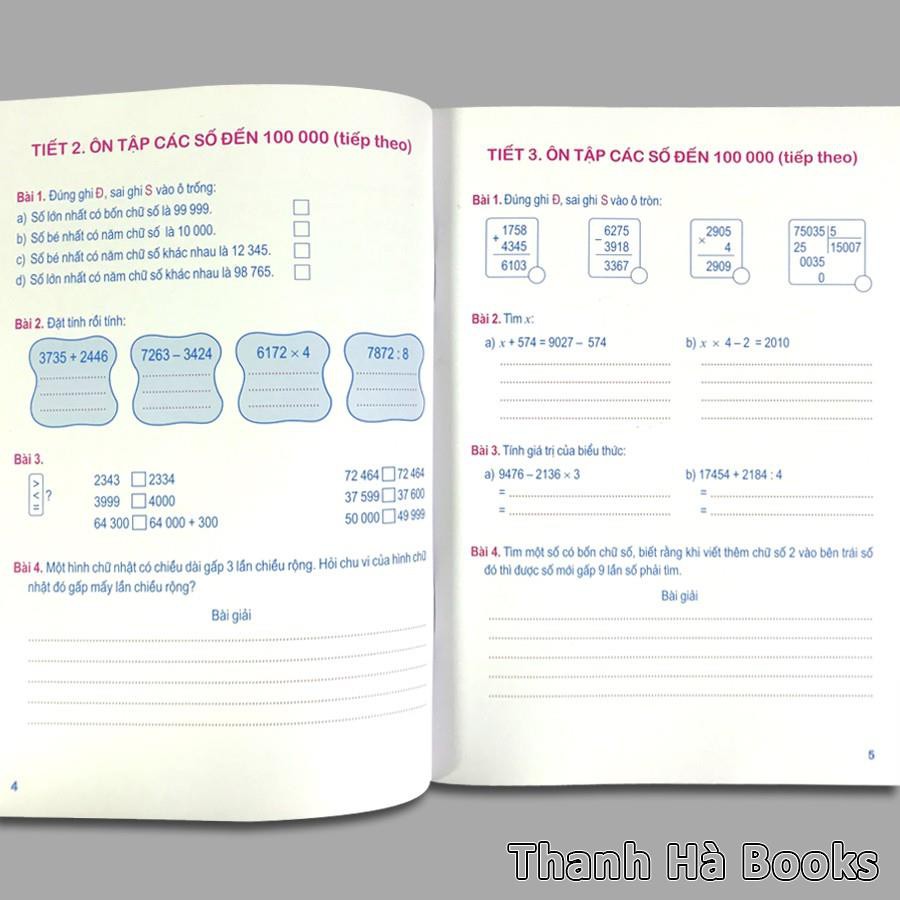 Sách - Vở Bài Tập Toán Nâng Cao Lớp 4 - Quyển 1