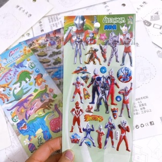 Sticker dán nổi nhiều mẫu khác nhau