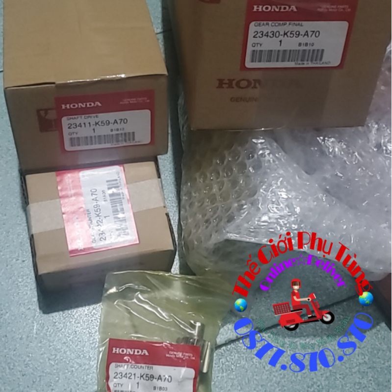 Bộ láp số Vario, Click 125-150 zin Honda Thái Lan nhập khẩu