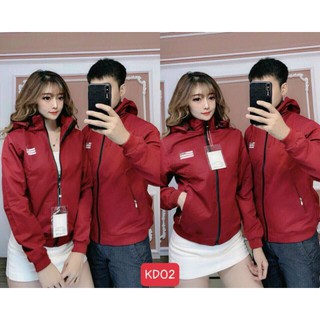 Áo khoác dù nam nữ nhiều màu bb