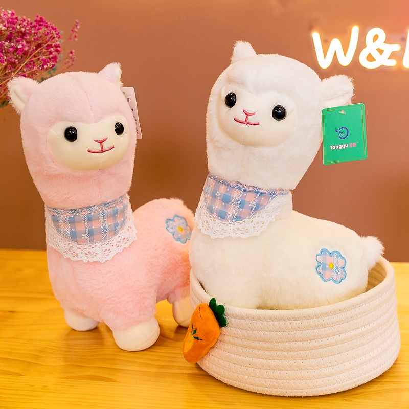 Đồ chơi nhồi bông Hình Lạc Đà Dễ Thương Phong Cách Nhật Bản