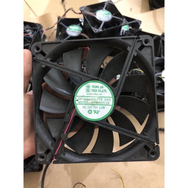 Fan 13cm 12V 3.0w dày 24mm