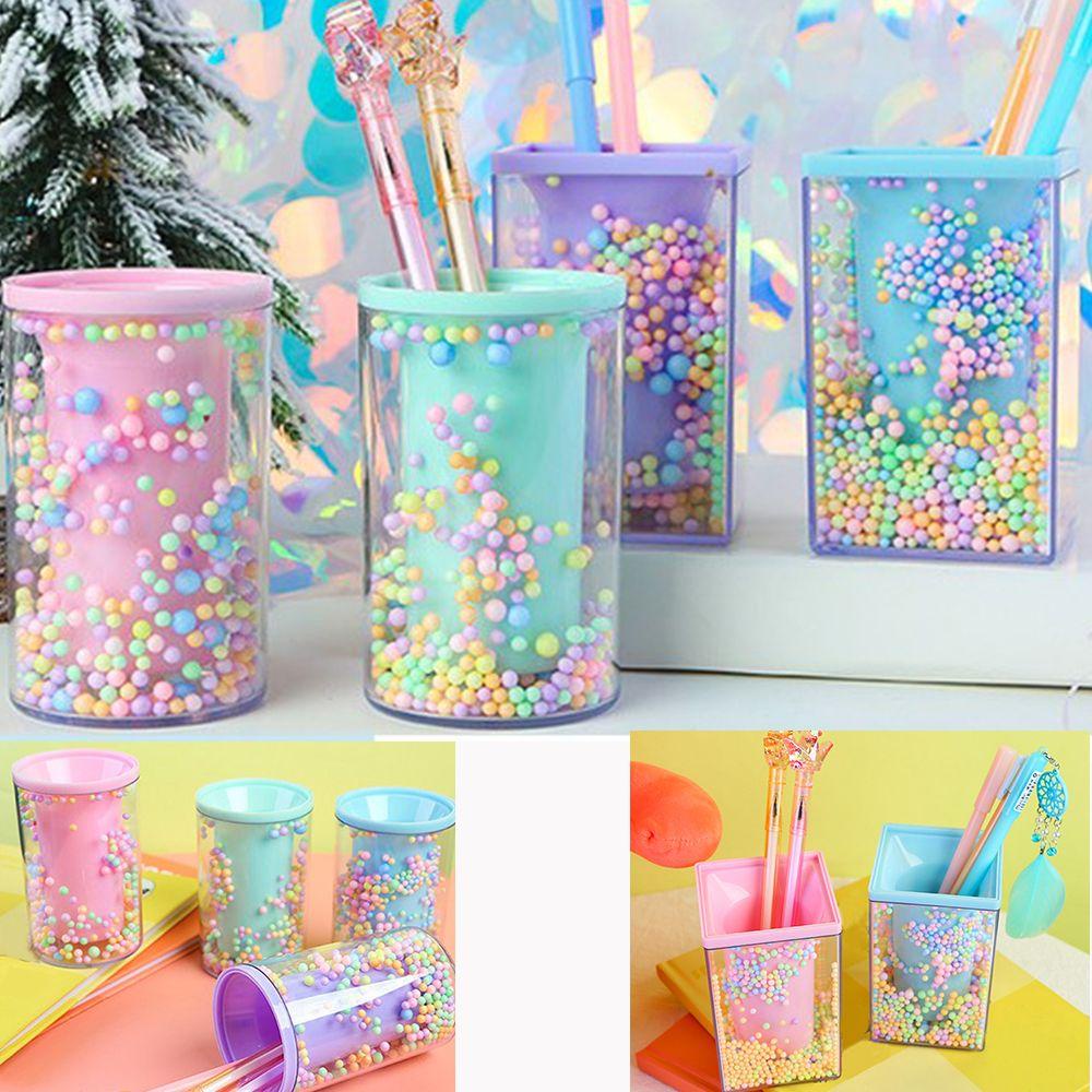 RAINBOW Giá Đỡ Bút Bằng Xốp Nhiều Màu Sắc Tiện Dụng Sắp Xếp Gọn Gà