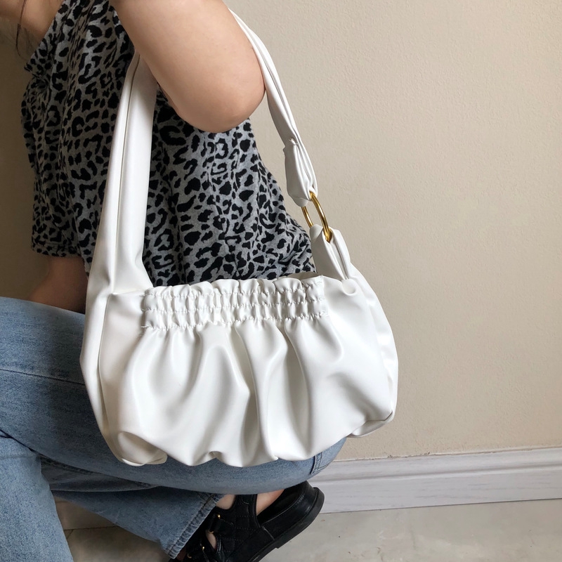 IELGY Túi Xách Tay Bằng Da Nhân Tạo Màu Trơn Thời Trang Phong Cách Âu Mỹ Cho Nữ