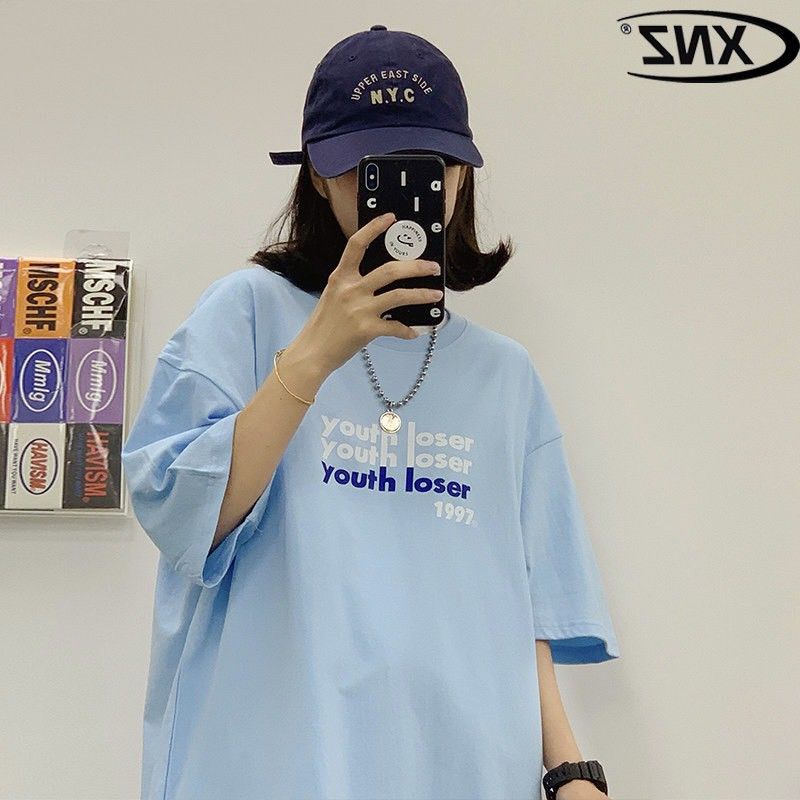 Áo thun ❤có size❤ tay lỡ unisex Youth loser