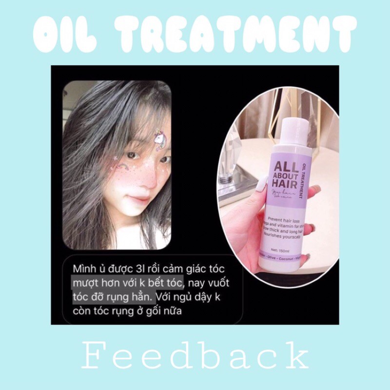 Dầu ủ - Oil Treatment (tặng kèm kem ủ tóc)