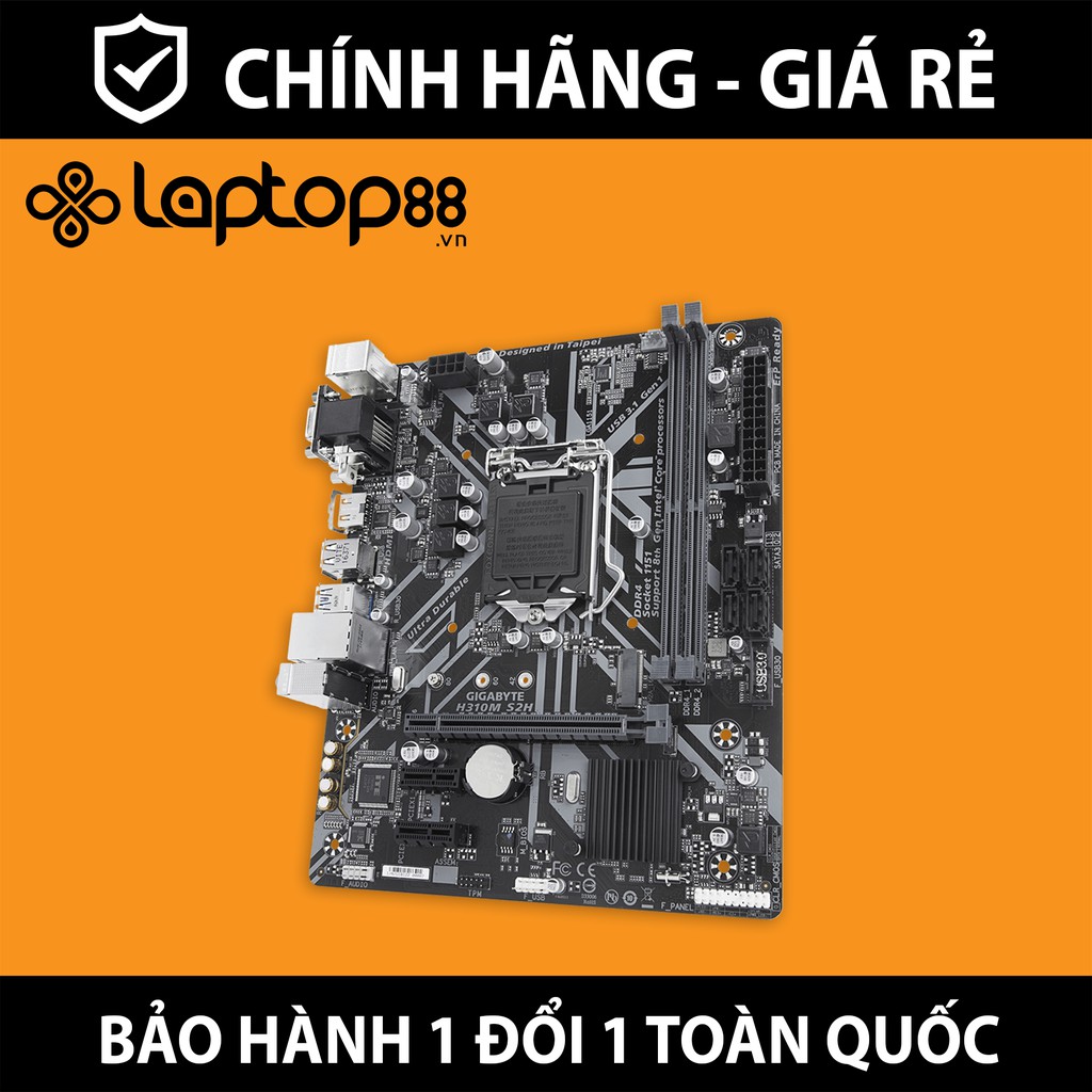 Mainboard Gigabyte H310M S2H ((Intel H310, Socket 1151, m-ATX, 2 khe RAM DDR4) - Hàng chính hãng - Bảo hành 36 tháng