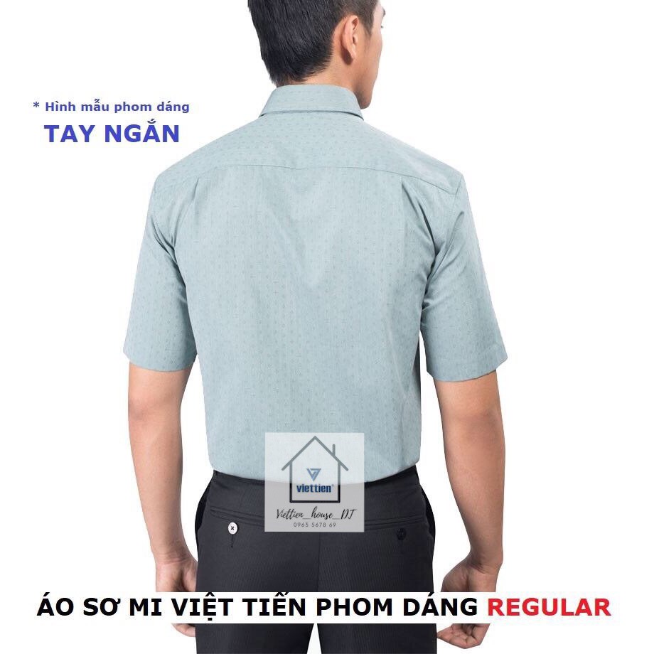 [HÀNG CHÍNH HÃNG] ÁO SƠ MI VIỆT TIẾN TAY NGẮN MÀU TRƠN [2] | BigBuy360 - bigbuy360.vn