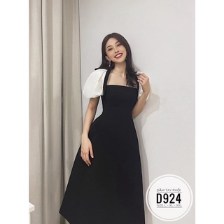 Bigsize Đầm tay phối D924