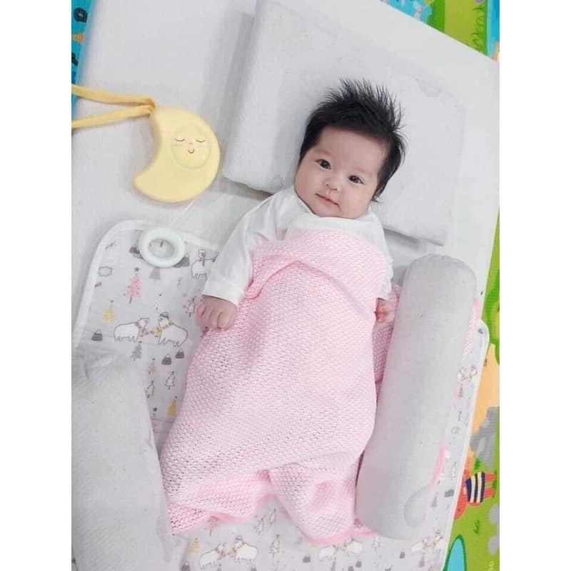 Chăn lưới sợi tre bebe comfort cho bé