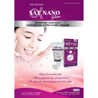 Sữa rửa mặt Sat Nano