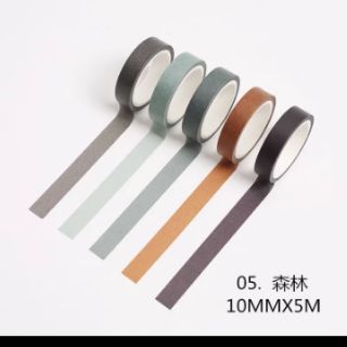 Washi tape set 2 cuộn - 10mm x 5m