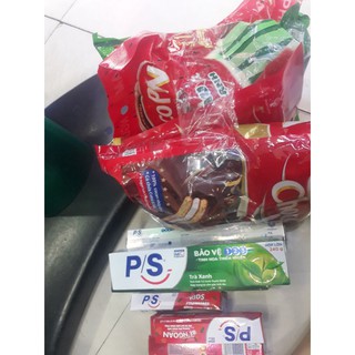 combo sản phẩm bánh và kem đánh răng